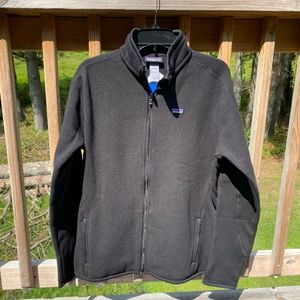 Patagonia Jackets \u0026 Coats | Sale Patagonia Jimmy Kimmel Live Better Sweater Jacket Size Xl. Nwt!! | Color: Black | Size: XL | Combos's Closet